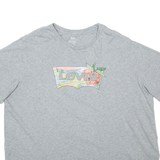 LEVI'S Mens T-Shirt Grey 2XL