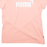 PUMA Womens T-Shirt Pink L
