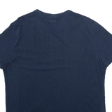 BOSS Mens T-Shirt Blue L