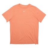 NIKE Mens T-Shirt Pink XS