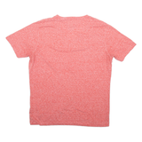 HILFIGER DENIM Womens T-Shirt Red V-Neck L