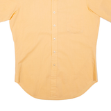 Mens Plain Shirt Orange XL