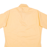 Mens Plain Shirt Orange XL