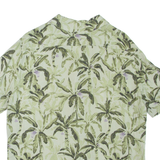 H&M Palm Trees Mens Shirt Green M