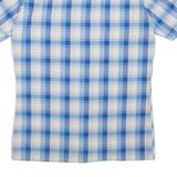 Mens Shirt Blue Check M