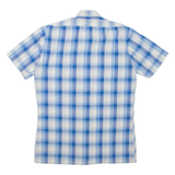 Mens Shirt Blue Check M