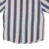 Mens Shirt Grey Striped M