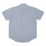 PIERRE CARDIN Mens Shirt Blue Striped L