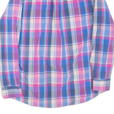 MCGREGOR Mens Shirt Blue Check Long Sleeve XL