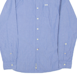 PEPE JEANS Mens Shirt Blue Striped Long Sleeve S