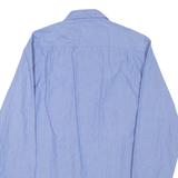 PEPE JEANS Mens Shirt Blue Striped Long Sleeve S