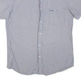 LEE COOPER Mens Shirt Blue Striped M