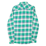 DIESEL Mens Shirt Green Check Long Sleeve M