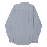 TOMMY HILFIGER Slim Fit Mens Shirt White Geometric Long Sleeve XL