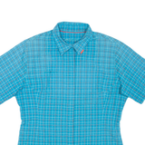 MAMMUT Womens Shirt Blue Check M