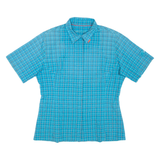 MAMMUT Womens Shirt Blue Check M