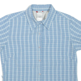 THE NORTH FACE Womens Shirt Blue Check M