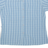 THE NORTH FACE Womens Shirt Blue Check M