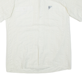 GATSBY Mens Plain Shirt Cream XL