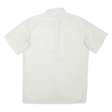 GATSBY Mens Plain Shirt Cream XL