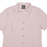 JACK WOLFSKIN Womens Shirt Red Gingham M