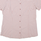 JACK WOLFSKIN Womens Shirt Red Gingham M