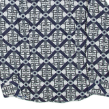 LEMON TREE Slim Fit Mens Shirt Blue Geometric Long Sleeve L