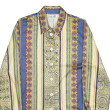 FINN KARELIA Womens Shirt Grey Long Sleeve M