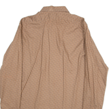 FRAPPANT EXTRA Mens Shirt Brown Long Sleeve S