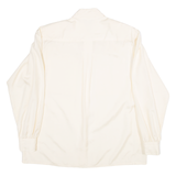 DEL MOD Mens Plain Shirt Yellow Long Sleeve XL