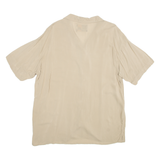 JACK AND JONES Resort Shirt Mens Plain Shirt Brown XL