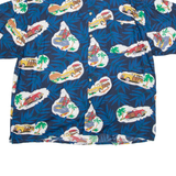 CANDA Mens Shirt Blue XL