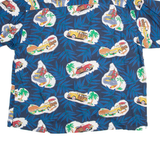 CANDA Mens Shirt Blue XL