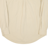 GUIDE SERIES Mens Plain Shirt Beige Long Sleeve S