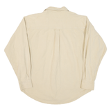 GUIDE SERIES Mens Plain Shirt Beige Long Sleeve S