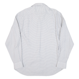 BOSS Mens Plain Shirt Grey Long Sleeve L