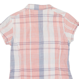COLUMBIA Womens Shirt Pink Check S