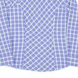 COLUMBIA Womens Shirt Blue Check Long Sleeve L