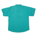 MARCEL SCHEINER Mens Shirt Green Striped M