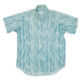 HARA MEXICAN Mens Shirt Green Striped XL