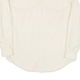 AMERICAN CLASSIC Mens Plain Shirt Beige Long Sleeve XL