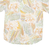 Mens Shirt Green Floral M