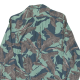 DIESEL Mens Shirt Green Floral Long Sleeve XS