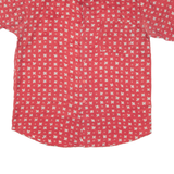GARRY Mens Shirt Red Spotted M
