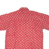GARRY Mens Shirt Red Spotted M