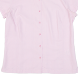 COLUMBIA Womens Shirt Pink Check M