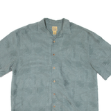 JOS.A.BANK Mens Plain Shirt Green L