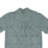 JOS.A.BANK Mens Plain Shirt Green L