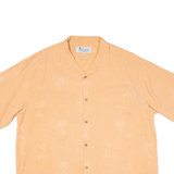 Mens Plain Shirt Orange XL
