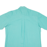 OCEAN LEAGUE Mens Plain Shirt Blue L